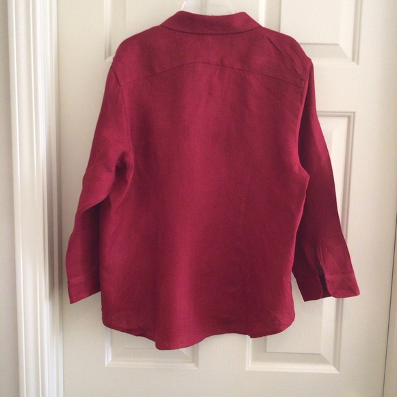 Lauren Ralph Lauren 100% Linen Shirt P/L - Picture 3 of 6